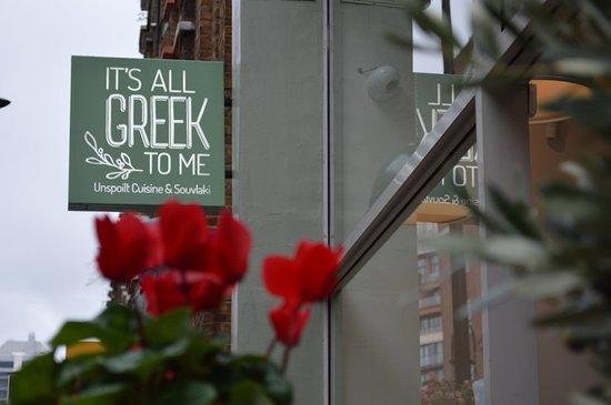 It's all Greek to me